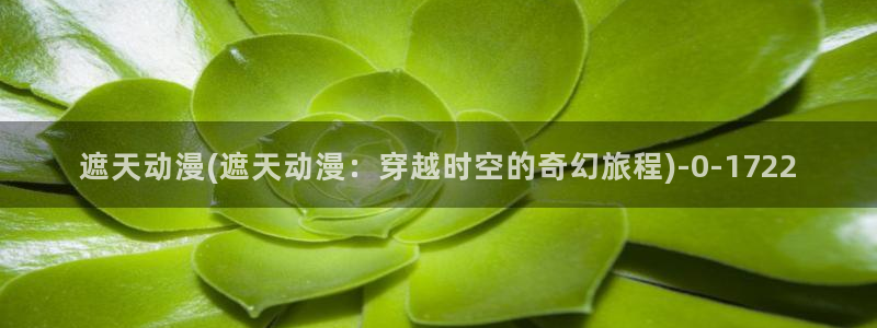 吞噬星空动漫:遮天动漫(遮天动漫:穿越时空的奇幻旅程)